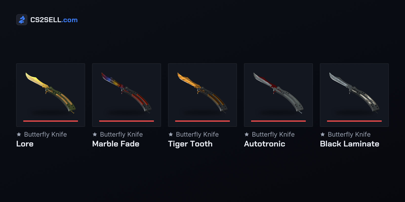 Chroma and Gamma finishes from the Spectrum, Riptide and Dreams & Nightmares cases