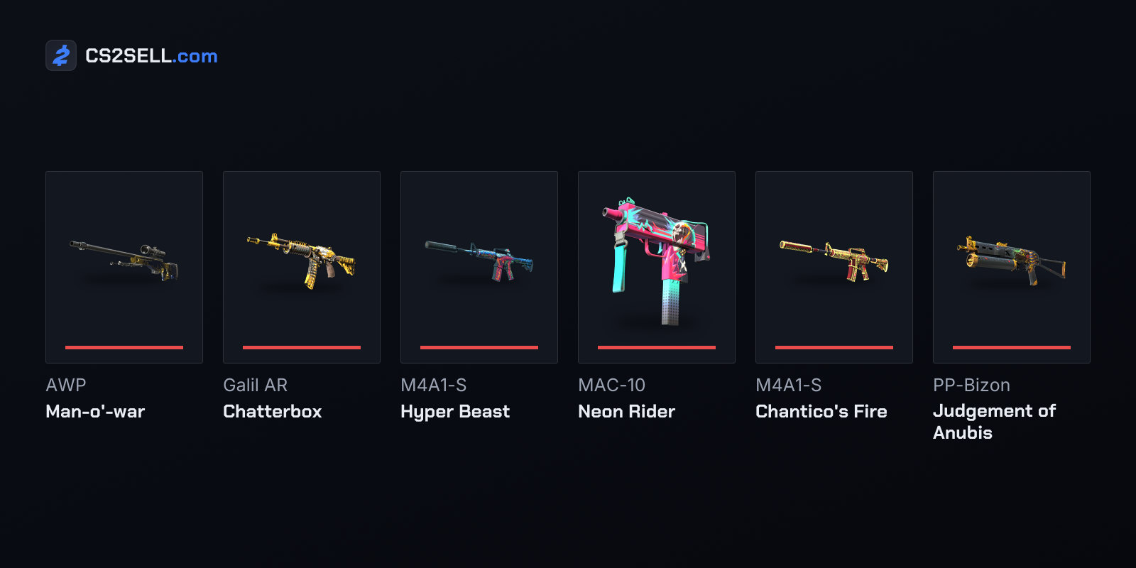 The six Coverts across the three Chroma cases