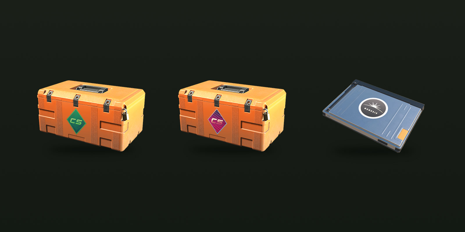 Two Armory cases and a Terminal