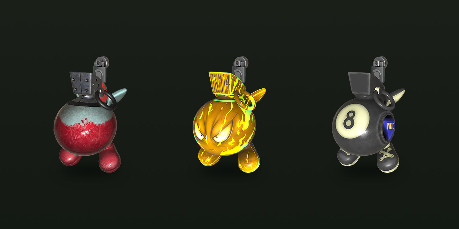 Three charms from the Dr. Boom collection, added in October 2025