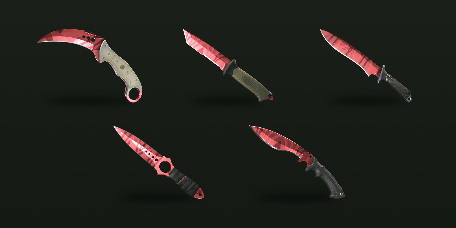 Later models in the same finish