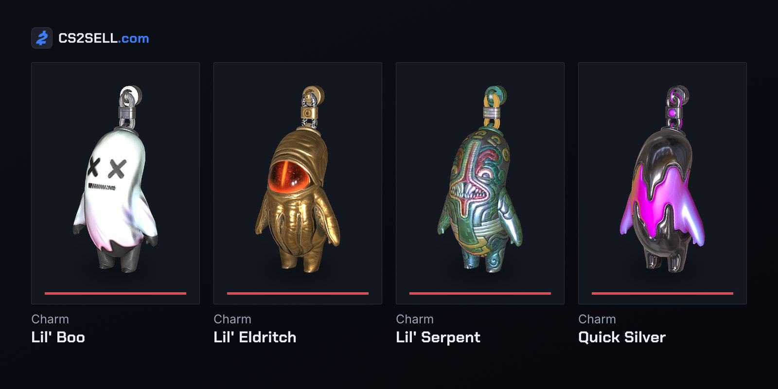 The four Extraordinary charms of the Missing Link Community collection