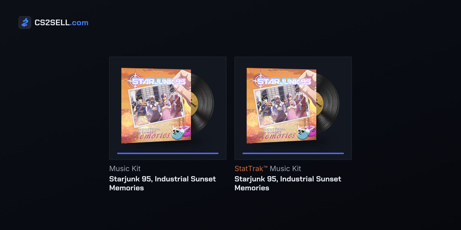 The Starjunk 95 kit in its standard and StatTrak versions