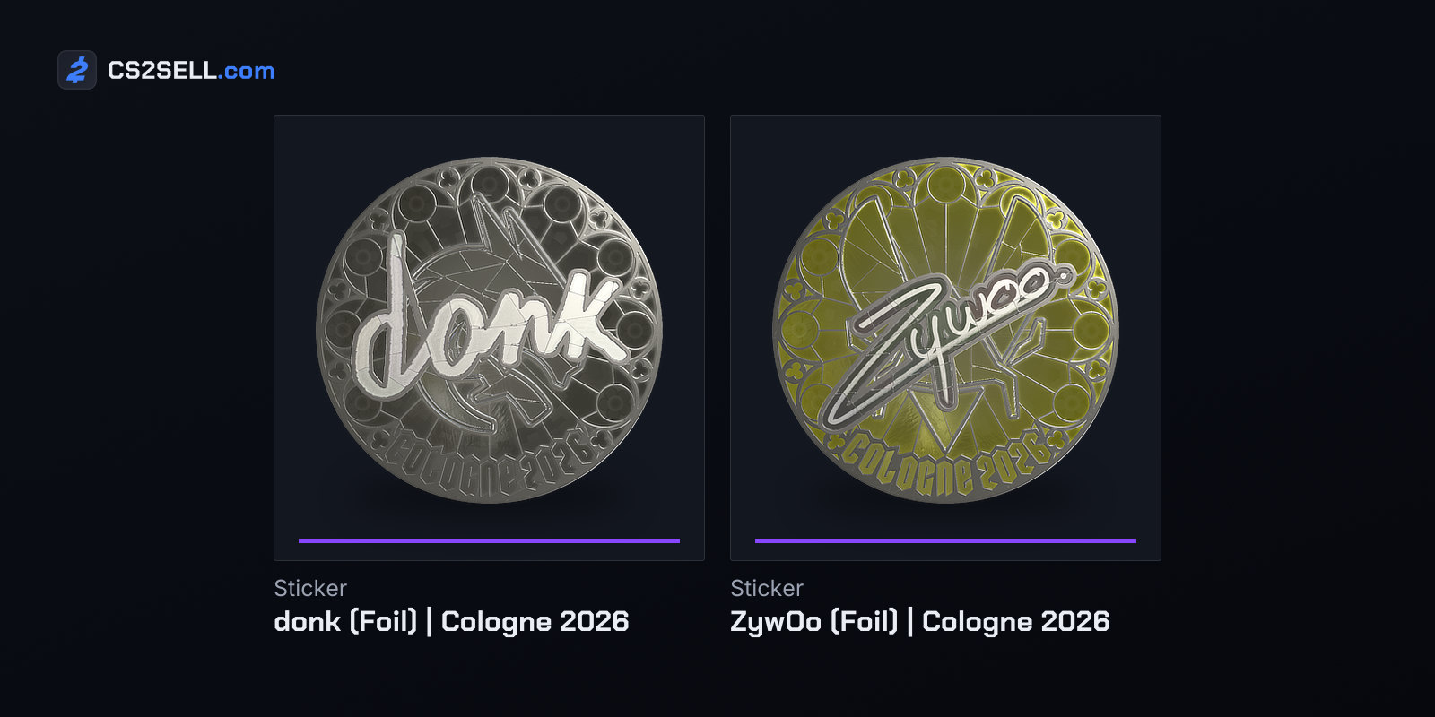 donk and ZywOo, HLTV's examples of the best Round Swing in 2025 when it launched Rating 3.0
