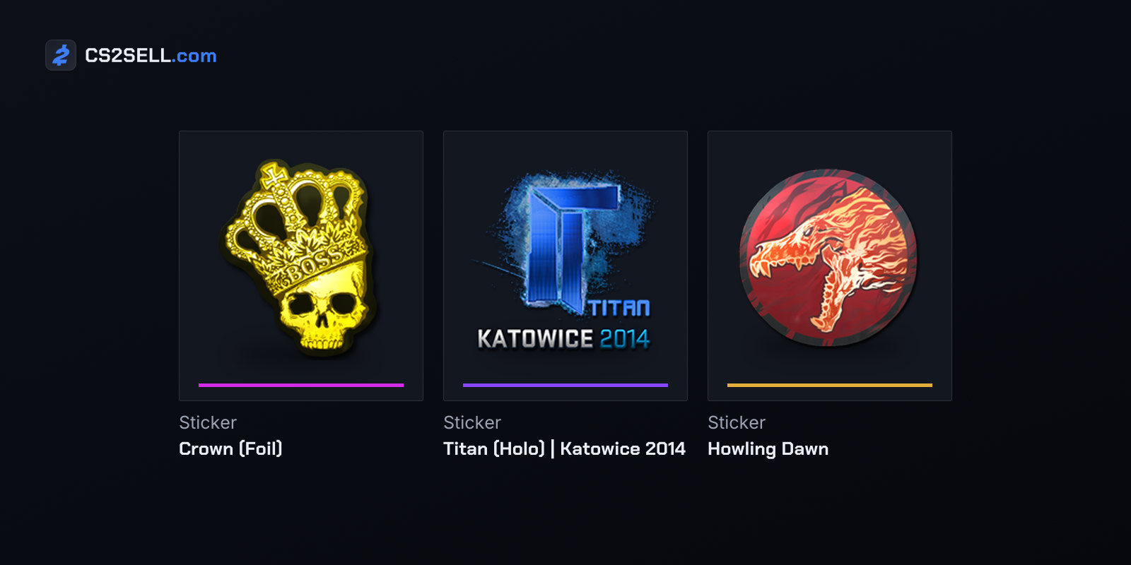 Rare stickers like these can now be shown on a gun and still returned to the inventory