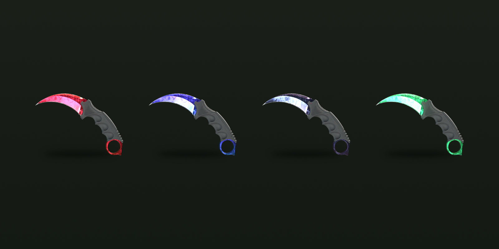 Ruby, Sapphire and Black Pearl, and the Gamma Doppler Emerald
