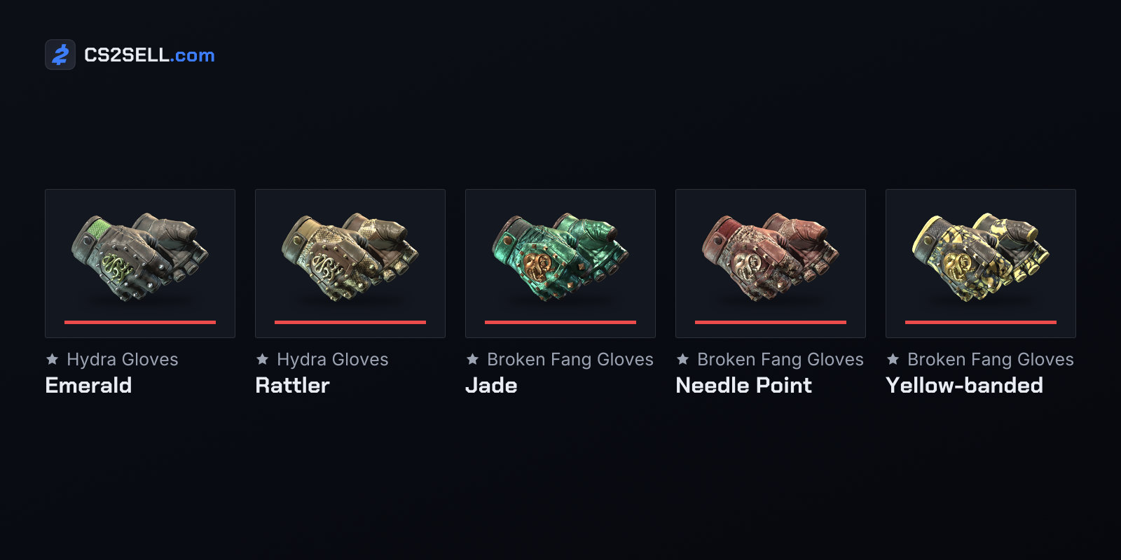 Hydra and Broken Fang Gloves