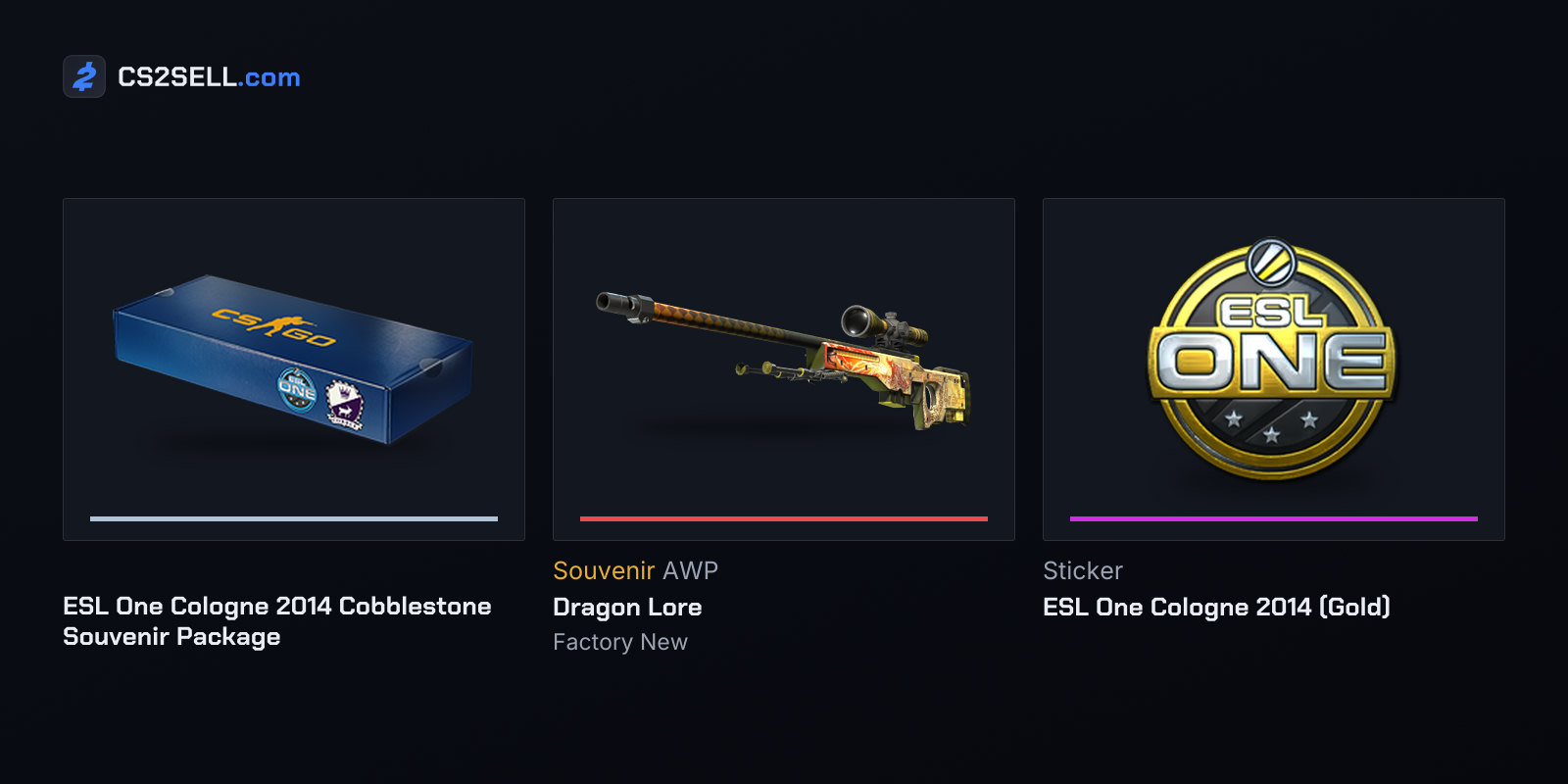 The first Cobblestone package, its top prize and the gold event sticker every Cologne 2014 souvenir carries