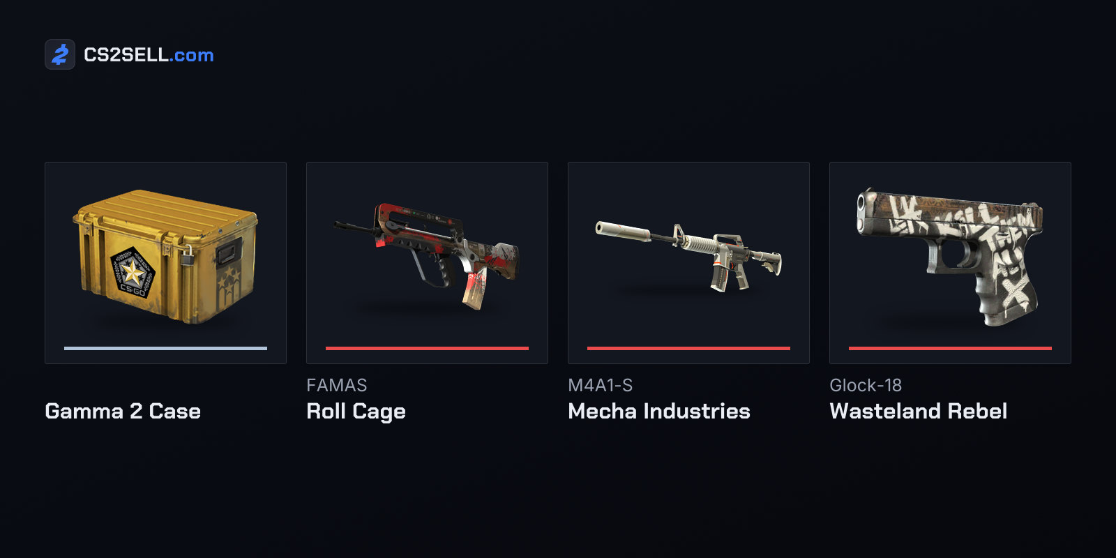 The Gamma 2 Case and three of the four Gamma Coverts