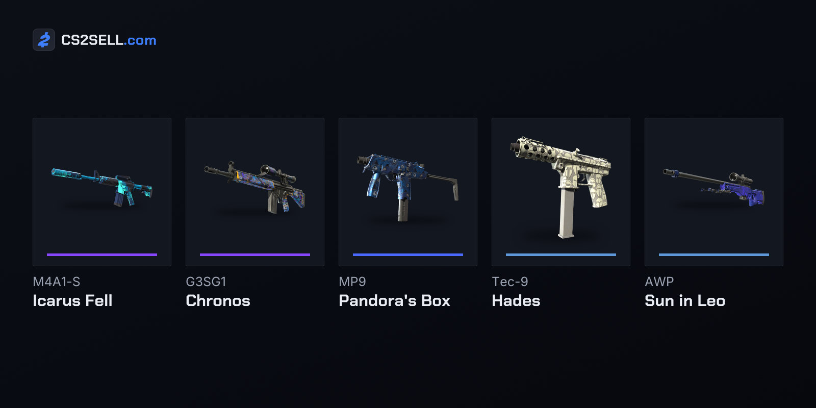 Icarus Fell, Chronos, Pandora's Box, Hades and Sun in Leo from the lower tiers