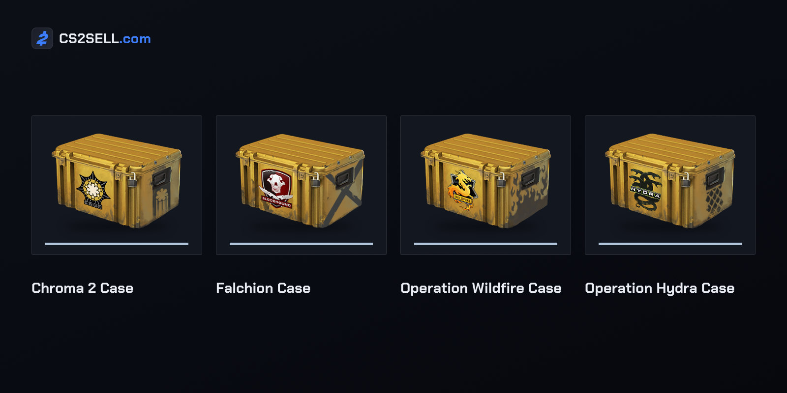 The four cases that introduced a Hyper Beast, from 2015 to 2017
