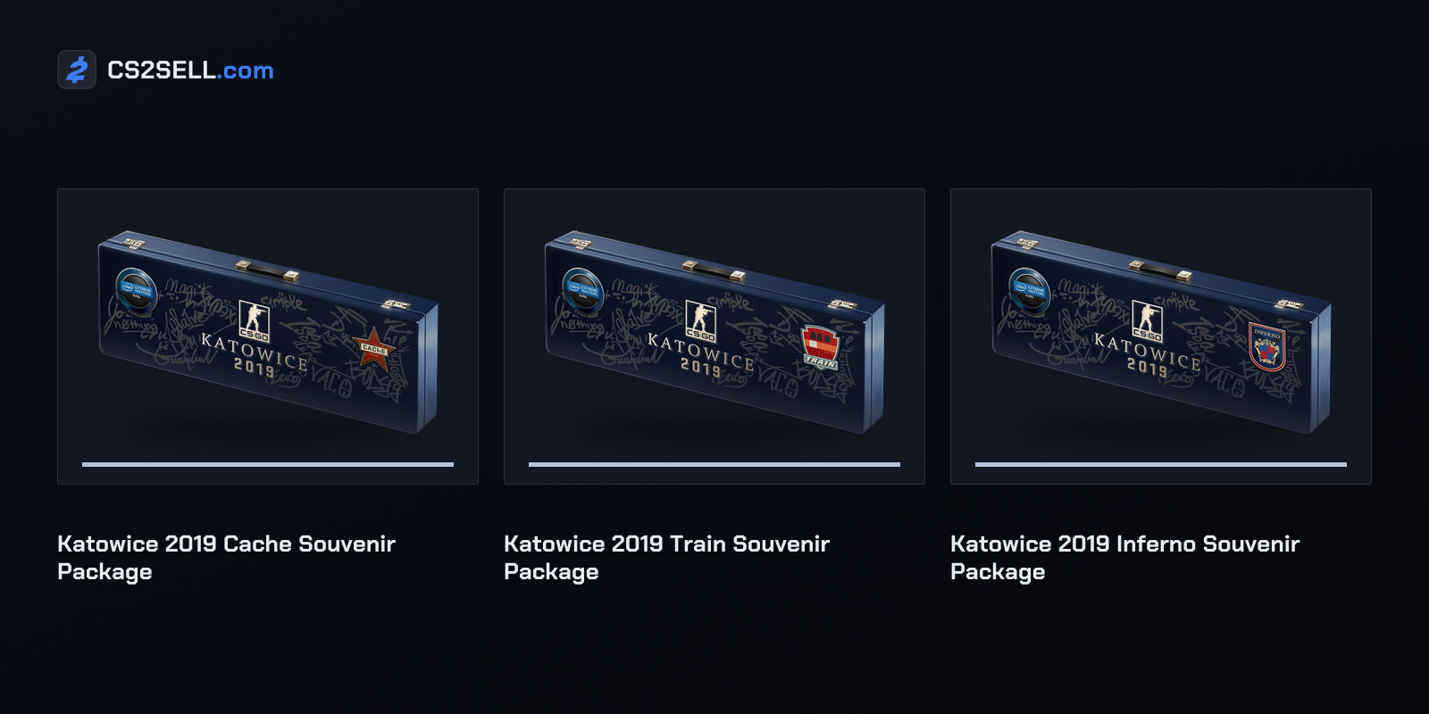 The last Cache package to date and the two maps of the grand final