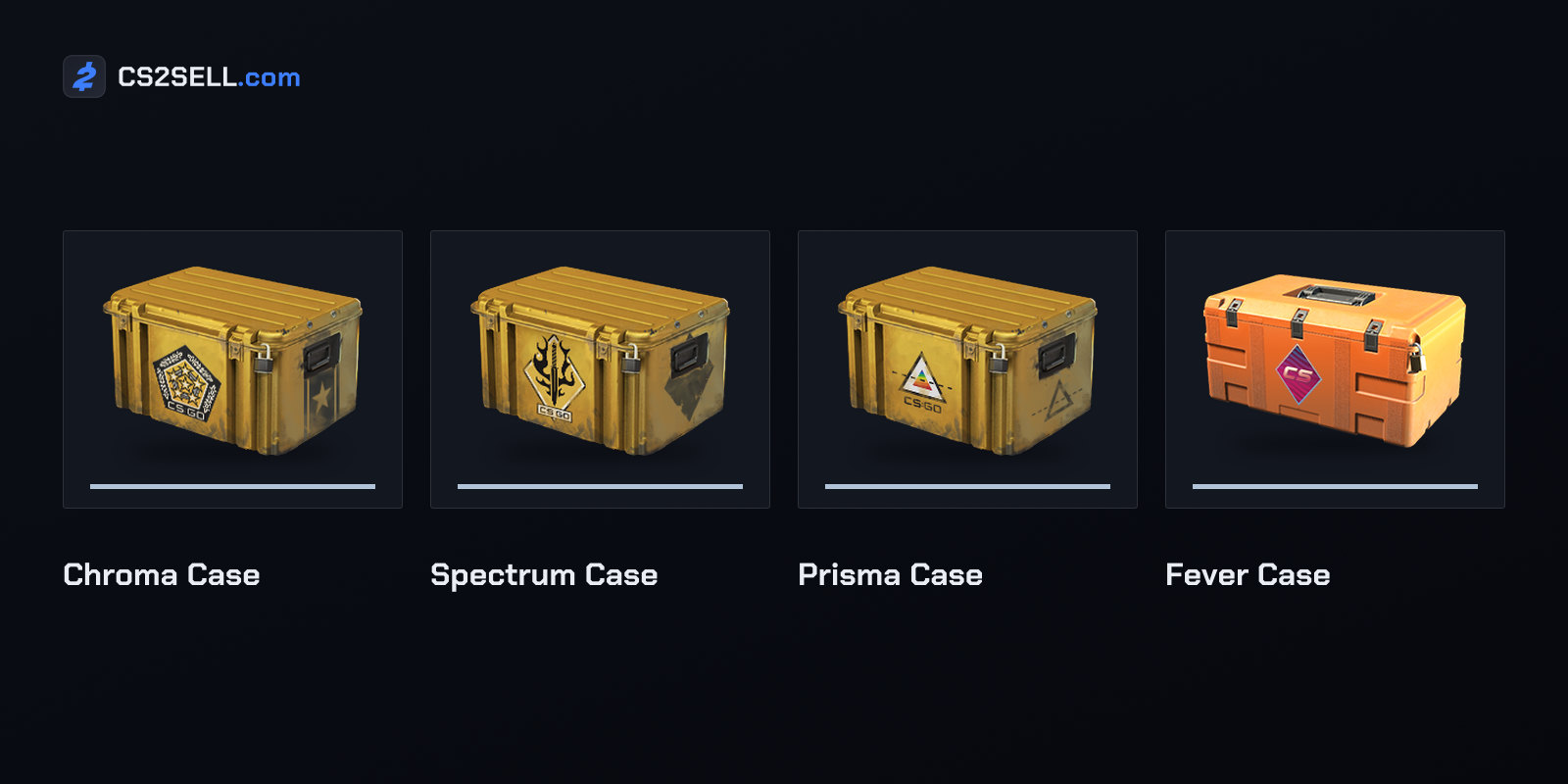 The four cases that brought Marble Fade to new knife models, from 2015 to 2025