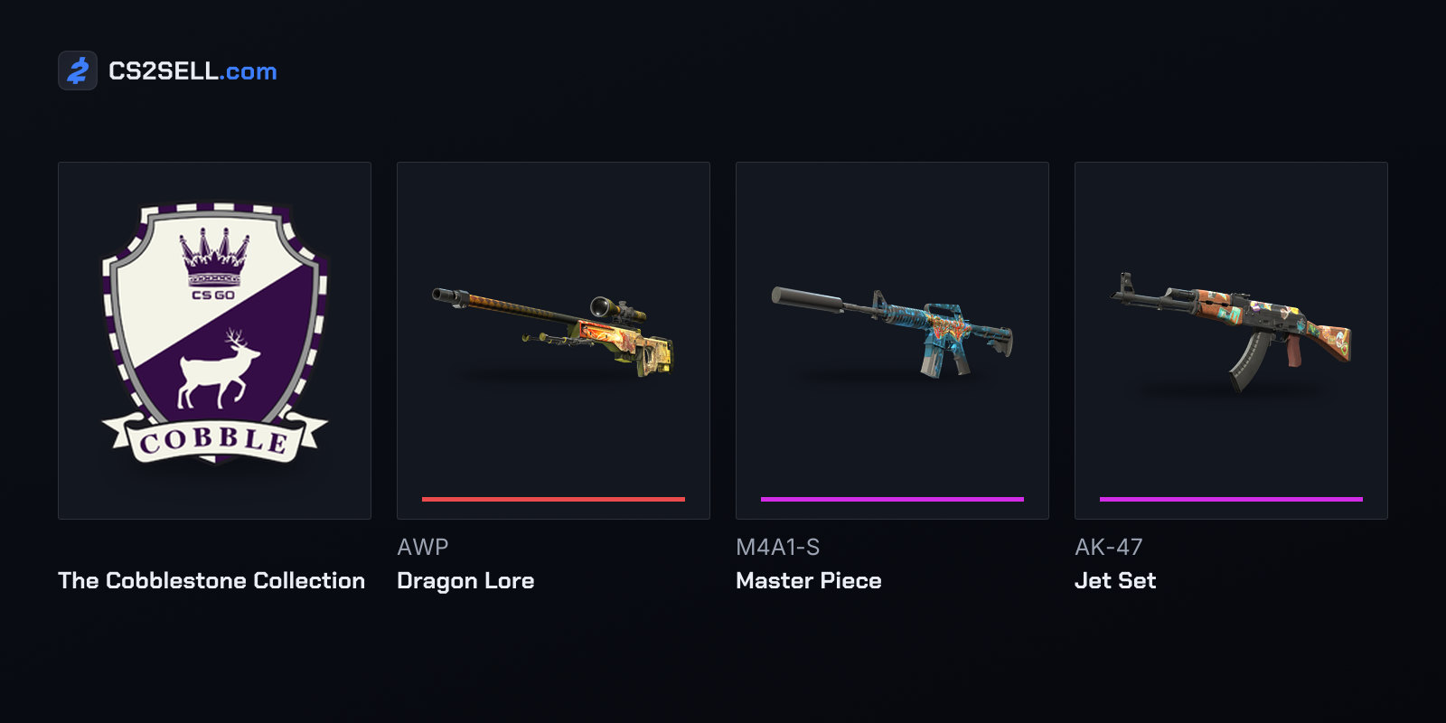 The top finishes of the three Breakout mission collections