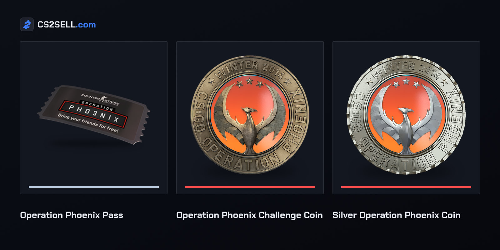 The Phoenix pass and the bronze and silver tiers of the coin