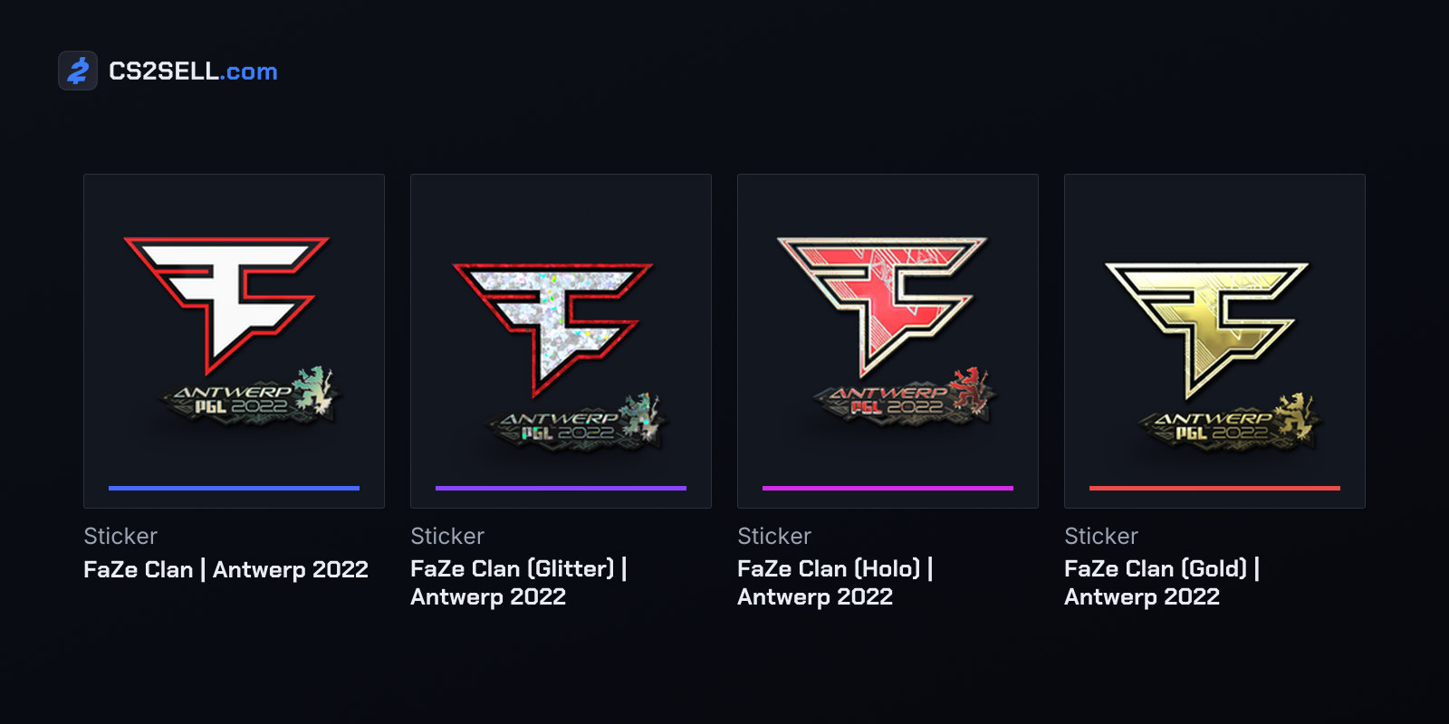 The champions' team sticker in paper, the new glitter finish, holo and gold