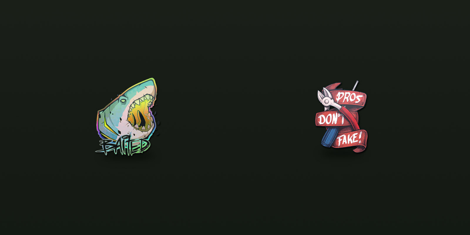 The fake offer copies the real partner's name and avatar, but not their account age or Steam level